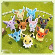 Pokémon Pokémon Plush Toy Eevee dolls Ornaments Ice Leaf Fire Thunder Fairy Eevee Moon Eevee Sun Eev