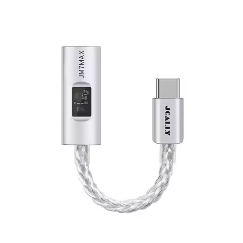 JCALLY CX31993 DAC Adapter JM7MAX Type-C Portable Amplifier Visual Hifi USB To 3.5Mm Digital For And