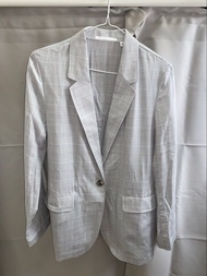 Uniqlo 格紋西裝外套