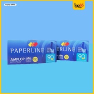 Paperline 90 Plain White Dl Envelope Contents 100 (110 X 230 Mm) 80 Gsm