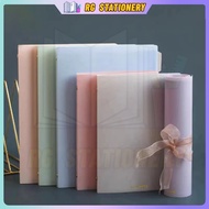 A5/B5 Notebook Soft Pastel Color Binder Removable Refill Papers Refillable Binder Notebook RefillW23