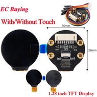 1.28 inch IPS Color TFT LCD Display Module 1.28" RGB LED Round Touch Screen GC9A01 Drive 4 Wire SPI 