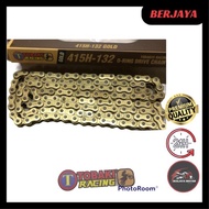 Sprocket O ring chain 415 -132 L Gold Tobaki