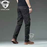 EAGLADE กางเกงคาร์โก้ชาย1699สีฟ้า B02