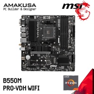 MSI B550M PRO-VDH WIFI Ryzen Motherboard MATX AMAKUSA