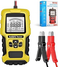12V/24V Car Battery Tester, Automotive Battery Load Tester, 3Ah-200Ah Digital Battery and Alternator