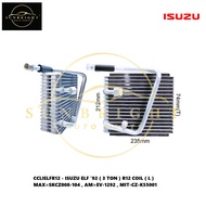 ISUZU ELF '92 ( 3 TON ) R12 COIL ( L ) MAX=SKCZ008-104 , AM=EV-1292 , MIT-CZ-K55001