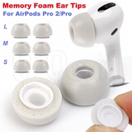 For Apple Airpods Pro 2 Memory Foam Ear Pads - SML Noise Canceling Ear Covers - Bluetooth Earphones 