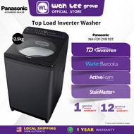 PANASONIC 12.5KG NA-FD12VR1BT Top Load Washing Machine Inverter Econavi Stain Care NA-FD12VR1BT Washer Mesin Basuh WAH LEE STORE