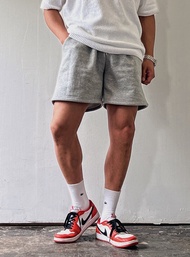 American Style Outdoor Sports Shorts Mens Cotton Breathable Loose Four-Fifths Length Fitness Running