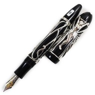 Excellent condition: MONTBLANC Patron Series 2002 Andrew Carnegie AG925 18K Gold Medium Nib 3886/481