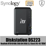 Synology Diskstation DS223 Versatile 2-Bay Nas