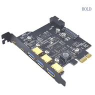 ACE Next-Gen Type-C USB 3 2 Gen1 PCI-E Board with 5-Port Hub and Internal Connector - Expand Your PC