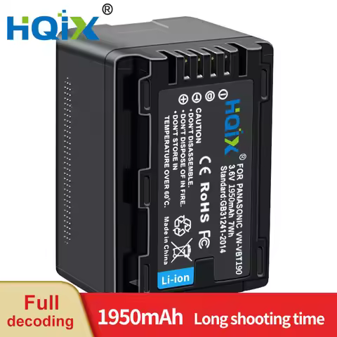 HQIX for Panasoinc HC-V250 V270 V360 V380 V480 V520 V550 VX985 V720 V770 V785 VX1 VX870 VX980 Camera