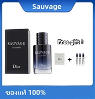 【AUTHENTIC 100%】Dior Sauvage Eau De Parfum EDP/EDT 100ML ไวล์เดอร์เนสน้ำหอมผู้ชาย 100มล