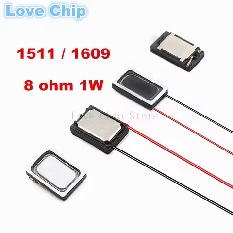 10PCS Notebook Speaker Computer Horn 1W 8R 1511/1609 Loud speaker 8 ohms 1 Watt 8R 1W 15*11 16*9MM w