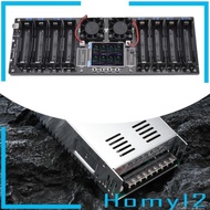 [HOMYL2] 8 Channel Battery Tester DC5V 10A Digital Measurement Household Digital 2.4inch Color Scree