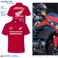 Honda crb Non-Double Golden Wing Motorcycle Heavy Motorcycle/Car F1 Competition Merchandise POLO Shi