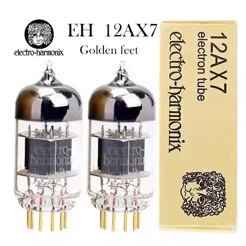 EH 12AX7 ECC83 Vacuum Tube Golden feet Upgrade 6N4 5751 HIFI Audio Valve Electronic Tube Amp Preampl
