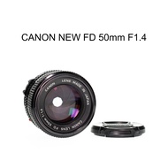[Liao Qiqi Showa Camera Shop] CANON NEW FD 50mm F1.4 Manual Focus Support AE-1 A-1 F-1 Month