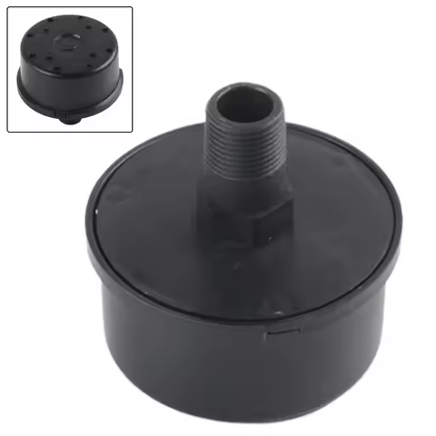 Brandnew Filter Silencer Air Pump Muffler Air Compressor Muffler Filter Noise Silencer Lightweight F
