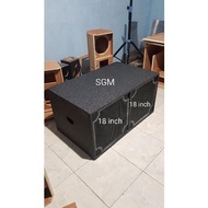 Best seller Box speaker 18 inch double model planar