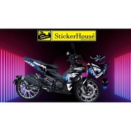 Rusi Neptune 125 Decals Laminated