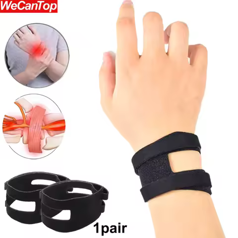 1Pair Adjustable Support Wrist Band Brace For TFCC Tear,Triangular Fibrocartilage Injuries,Wrist Pai