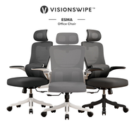 (VISIONSWIPE™) ESMA Office Chair - Office Chairs / Study Chair / Gaming Chair / GRETA Mat
