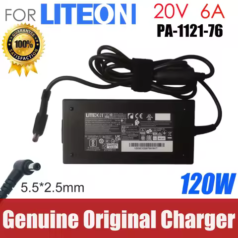 Genuine Liteon PA-1121-76 20V 6A 120W AC Adapter Charger For Intel NUC 12 Pro NUC12WSHi7 Mini Pc i7 