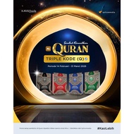 MERAH HIJAU AL QURAN TRIPLE CODE (Q) A5 GREEN BLACK/ COLOR/ biru RED/ - Qultummedia
