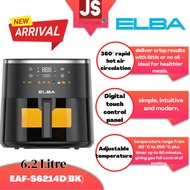 Elba 6.2 L Digital Air Fryer EAF‑S6214D(BK)