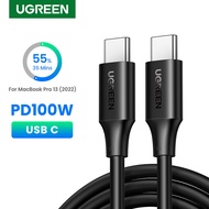UGREEN 100W USB-C Cable 5A Type C 100W PD Charging Cord for ipad Pro 2022 iPad pro Apple MacBook Air