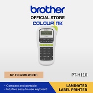 Brother P-Touch PT-H110 Portable Handheld Label Printer Laminated Sticker Machine PTH110 D210