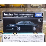 CL3 Tomica Premium 47 TOYOTA SOARER 4.0 GT blk New In Seal Small Car 7 Cm