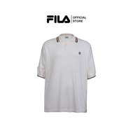 FILA เสื้อโปโลผู้ชาย OLD MONEY รุ่น POA240701M - Beige