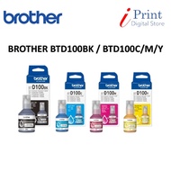 Brother BTD100 Refill Ink Black, Cyan, Magenta, Yellow, BTD 100