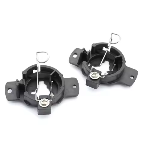 2PCS H1 HID Xenon Bulb Retainer Holder Headlamp Socket Adapter for Nissan Skyline GT-R R32 240SX Sil