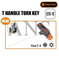 TACTIX 206377 T-9 T-HANDLE TORX KEY ALLEN KEY