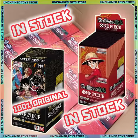 In Stock Original Anime Booster Box One Piece The New Emperor OP09 OP13 Booster Tcg Rare Battle Coll