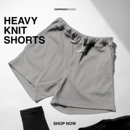 Common Goods Heavy Knit Shorts - Cloudy Grey