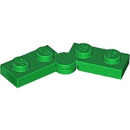Lego 2429c01 Hinge Plate 1 x 4 Swivel (2429 / 2430) green