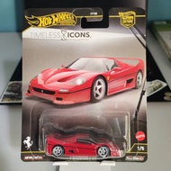 Hot Wheels Ferrari F50 Timeless Icons red