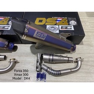 [กรอกโค้ด OFF2000 ลด 2000.-] ท่อ SC Moto Full Titanuim Honda Forza350  ADV350  XMAX 2017-23