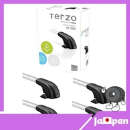 【 Direct from Japan】Terzo Terzo (by PIAA) Roof Rack Base Carrier Foot 4pcs Roof-on Type Black with Lock for Aero Bar EF100A