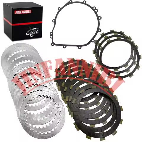 Clutch Friction Steel Plates Kit For Yamaha YXZ1000 YXZ1000R EPS YXZ10YM 2016-2020 2021 2022 2023 20