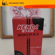 Inner tube 20 pure 406 kenda valve 48 mm inner tube 20 x 1.25 .50 pure presta - 20 Inch Pure 406