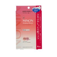 MINON - 氨基酸保濕面膜 4pcs [4987107616647](平行進口)
