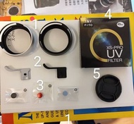 Basic Set For FujiFilm X100VI / X100V / X100F / X100T / X100T / X100 (新機保護Set)