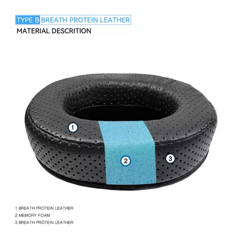 TOURFOUR Replacement Earpads for Edifier W800BT,W808BT,W820BT,W828NB,W820NB,W830BT,W855,W855BT,K800,